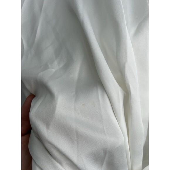 Vintage Y2K Victoria's Secret Satin Long Robe White/ Ivory With Pockets XS/S NWT - Picture 11 of 11